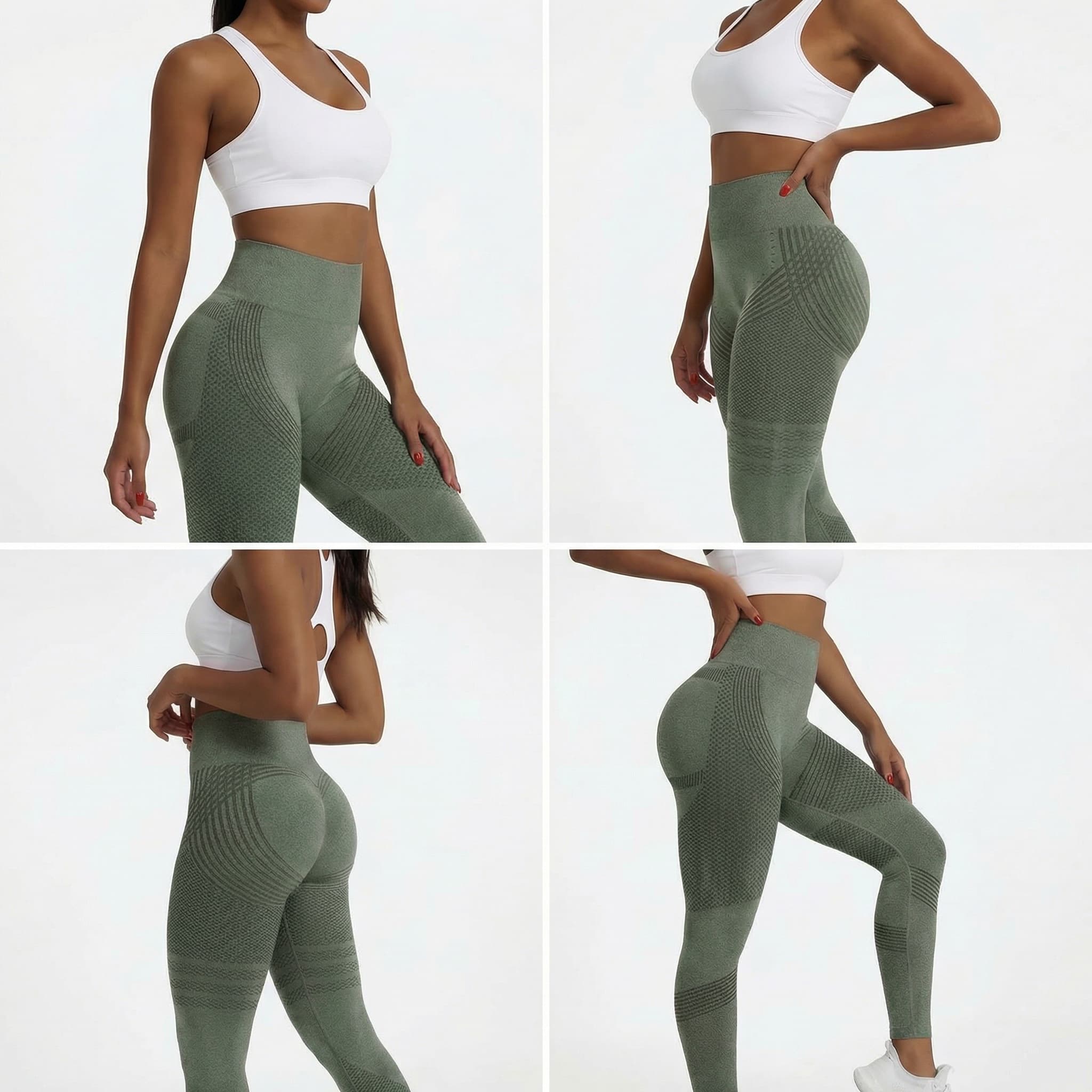 Legging 3D Negro - Vue 4